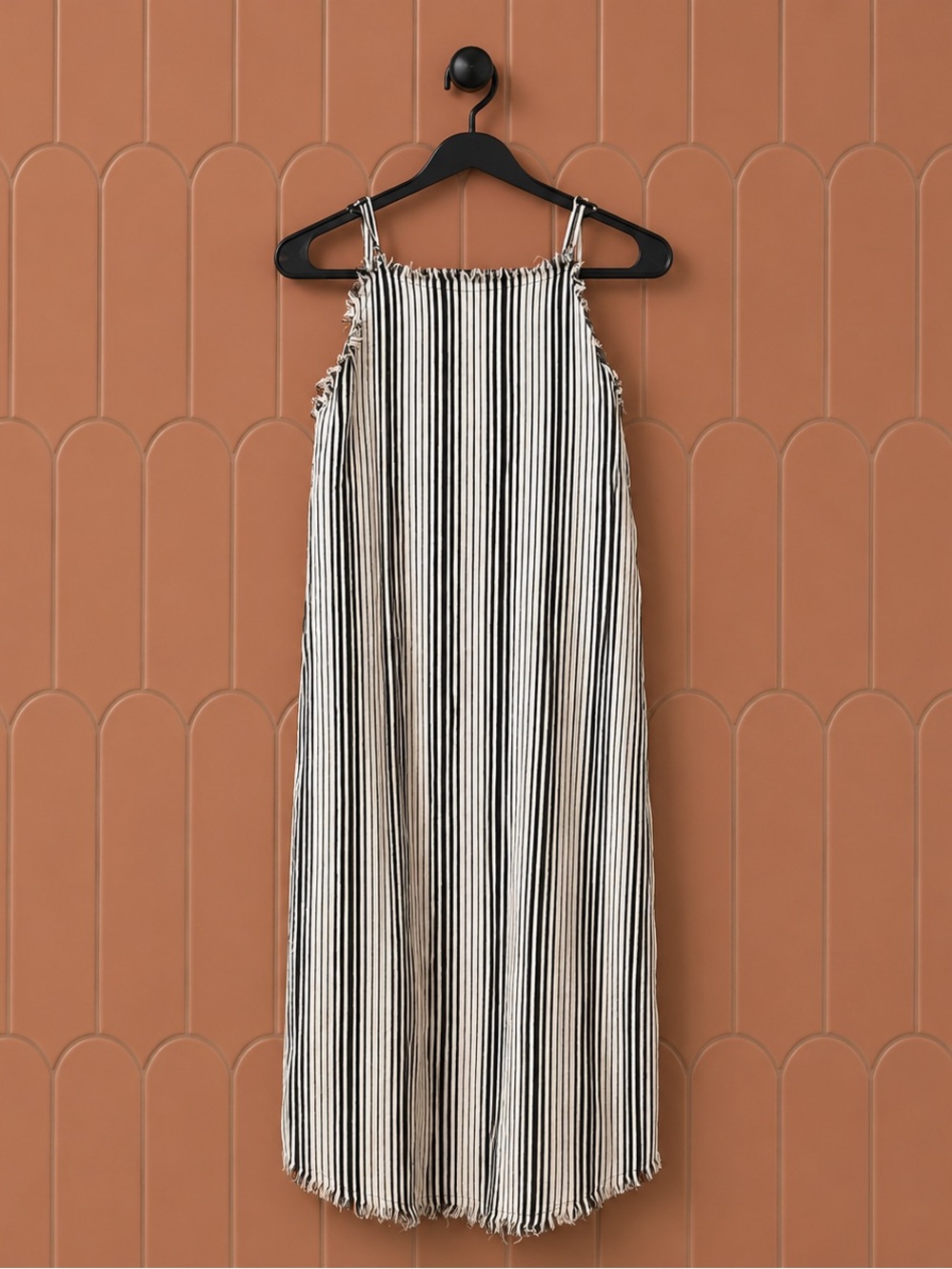 🖤 HAZEL ANTHROPOLOGIE Shift Strappy Linen Dress.